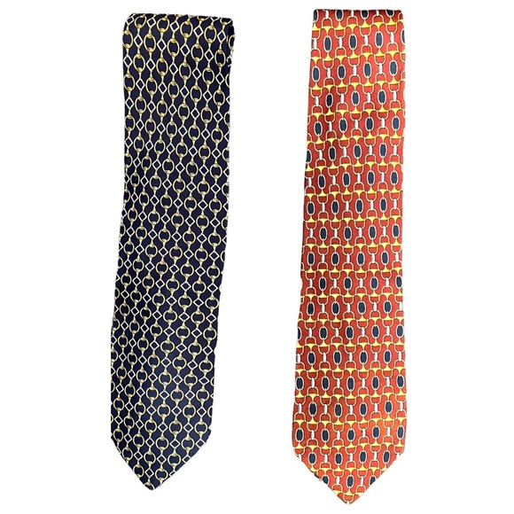 Vintage Paolo Gucci Neck Ties - Picture 1 of 11